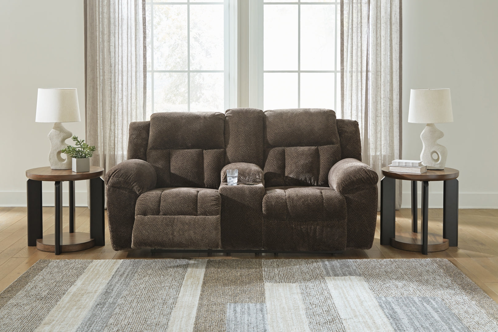 Frohn DBL Rec Loveseat w/Console