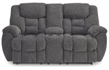 Foreside DBL Rec Loveseat w/Console