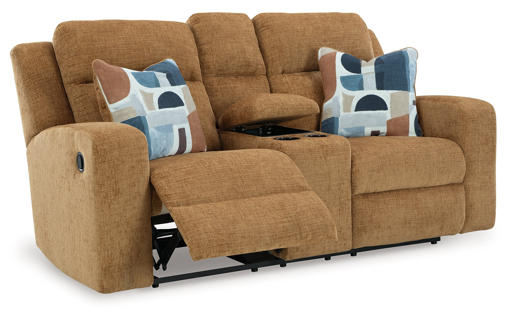 Kanlow DBL Rec Loveseat w/Console