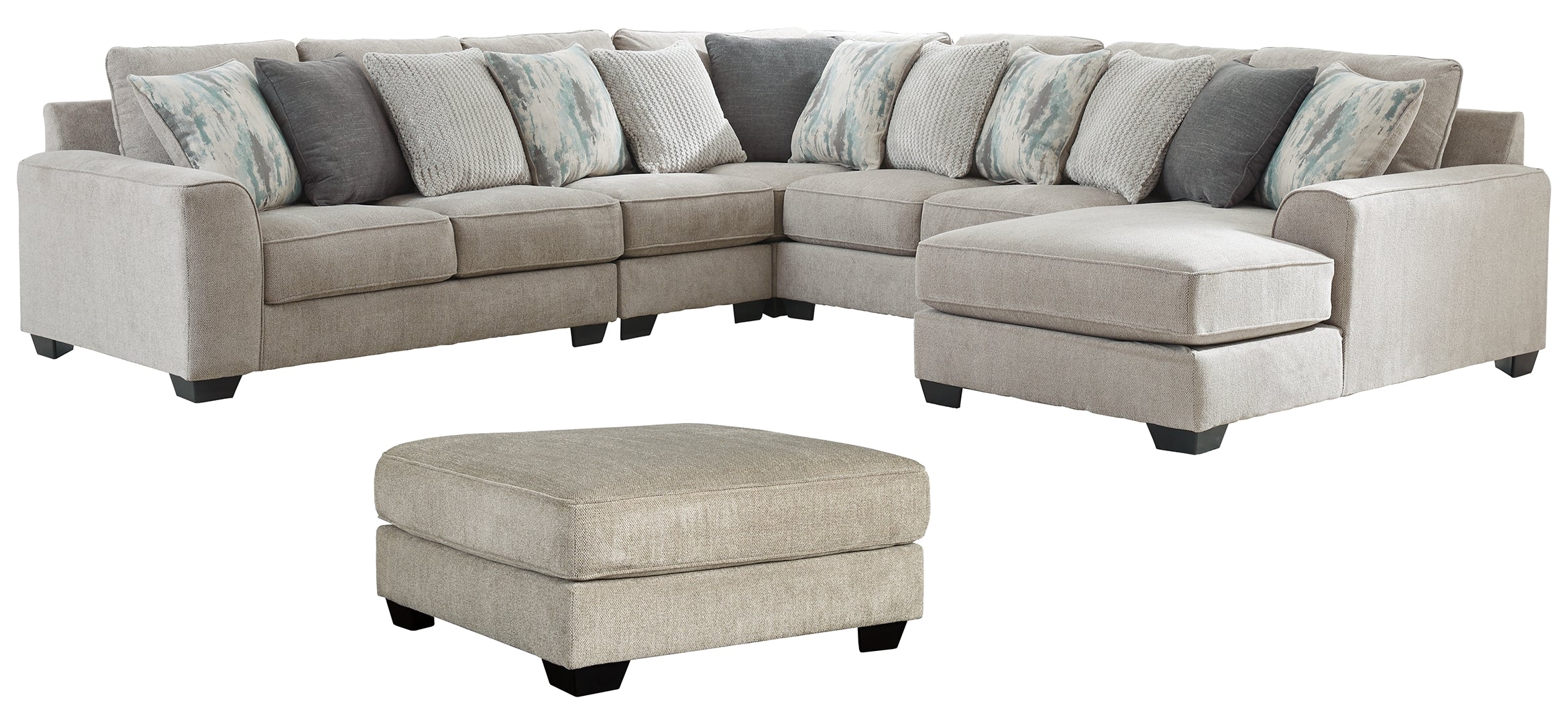 Ardsley 5-Piece Sectional with Chaise