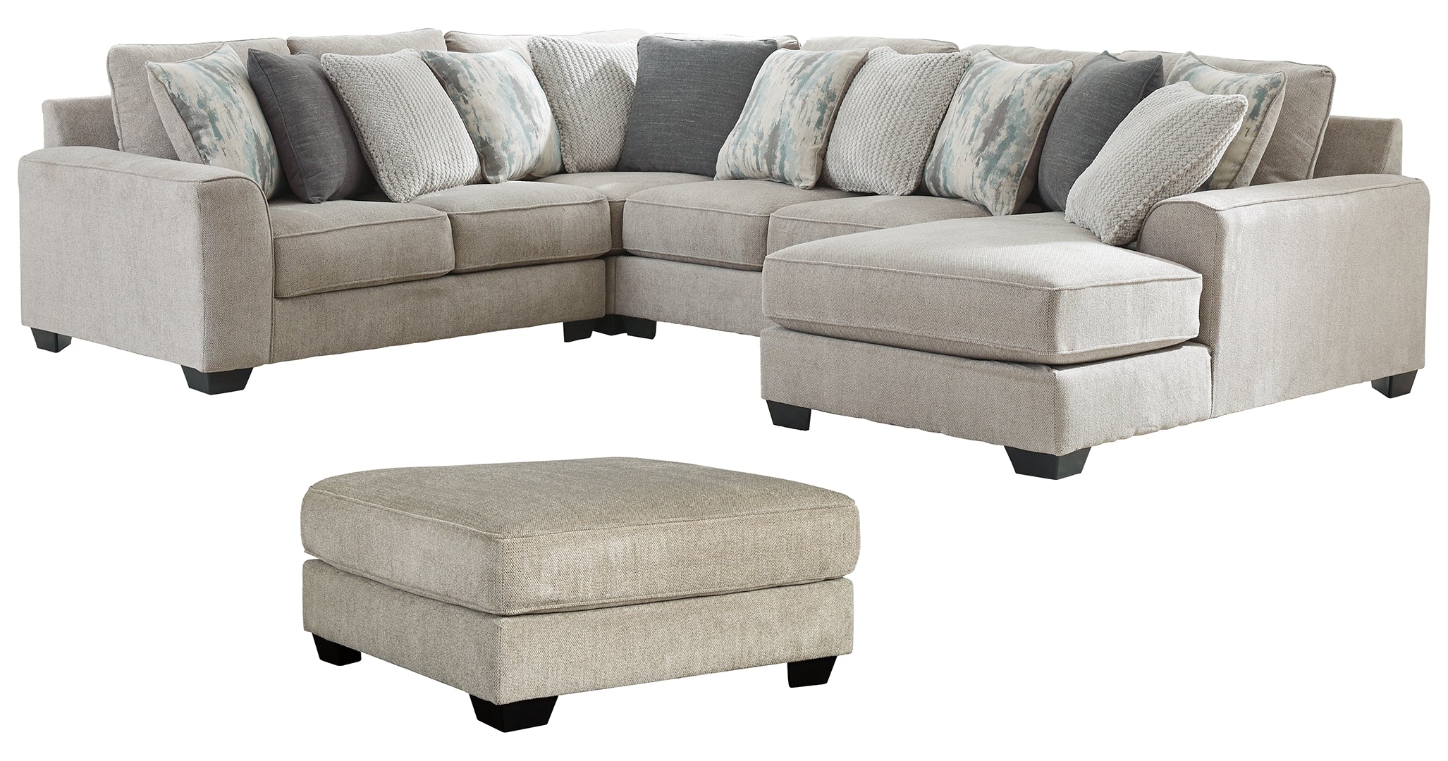 Ardsley 4-Piece Sectional with Chaise