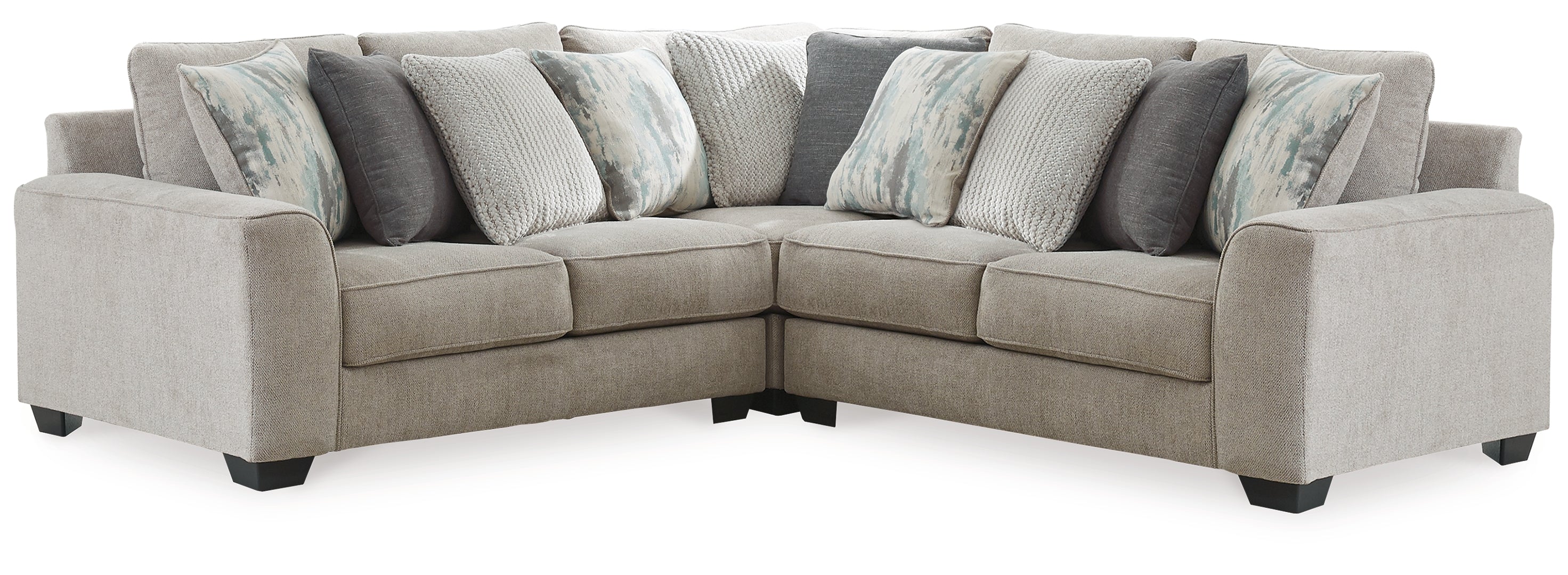 Ardsley 2-Piece Sectional with Ottoman