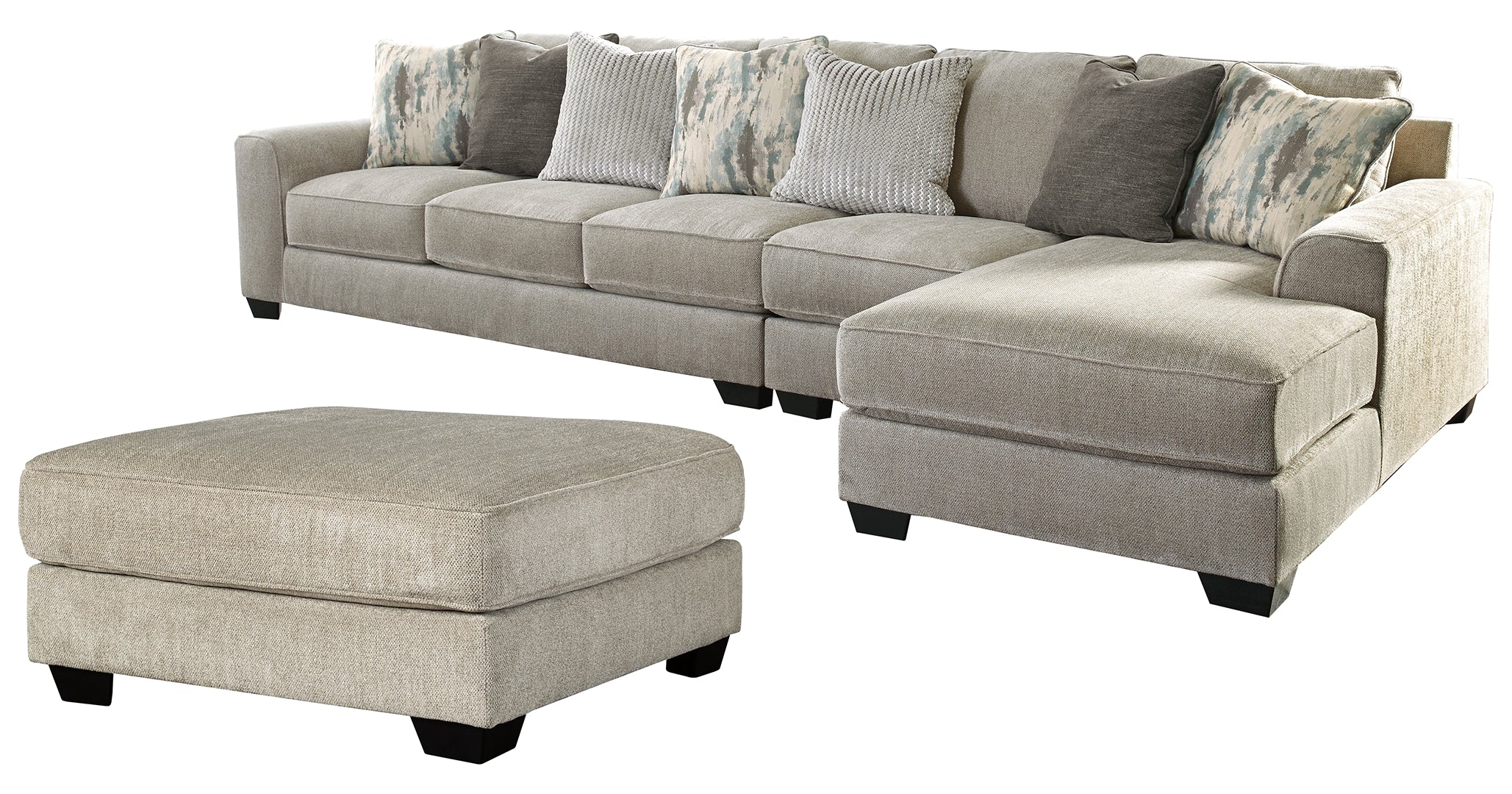 Ardsley 3-Piece Sectional with Chaise