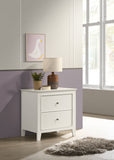 Coaster Selena 2-drawer Nightstand Cream White Default Title