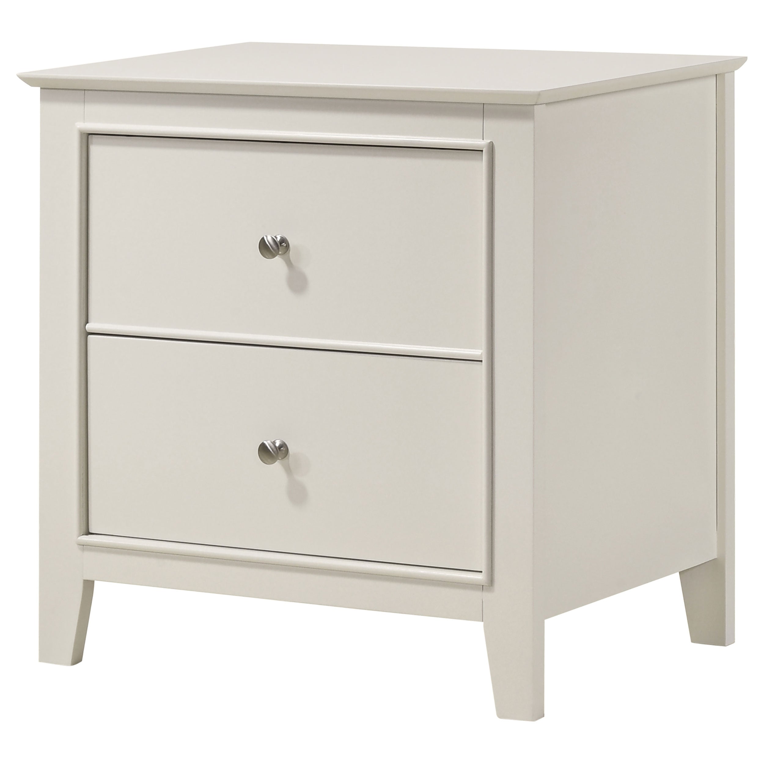 Coaster Selena 2-drawer Nightstand Cream White Default Title