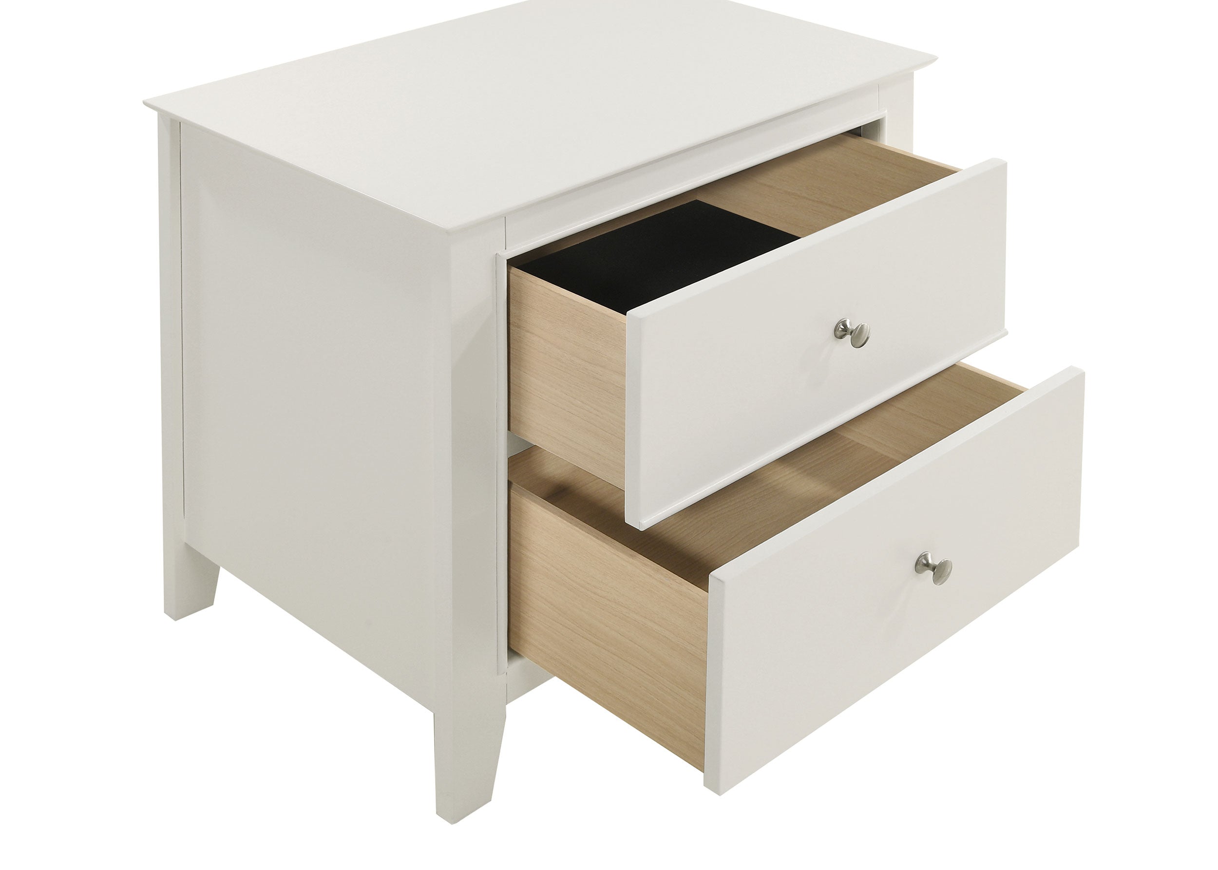 Coaster Selena 2-drawer Nightstand Cream White Default Title