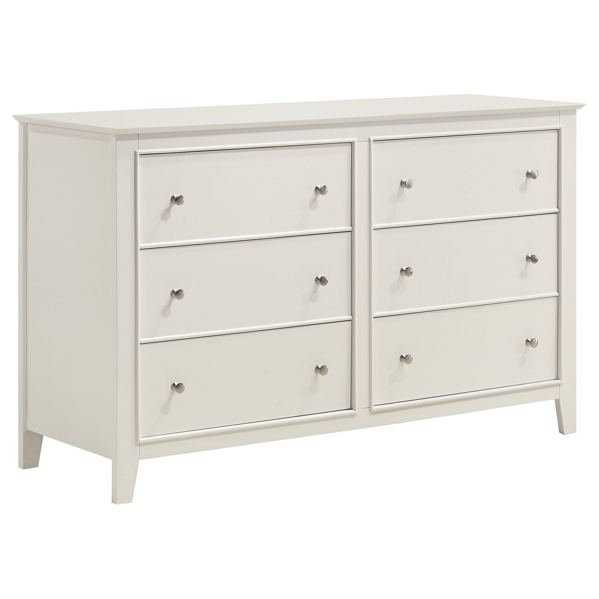 Coaster Selena 6-drawer Dresser Cream White Default Title