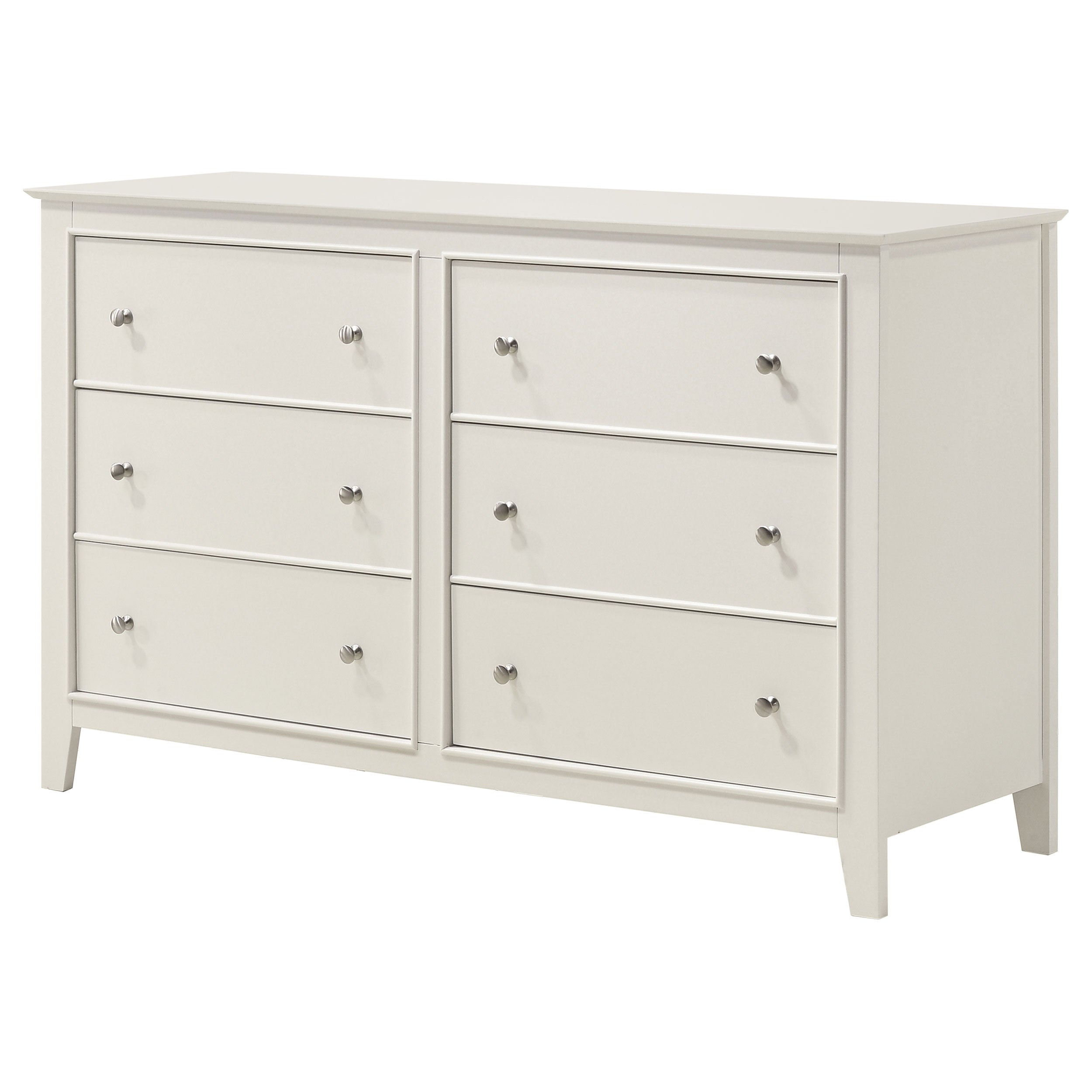 Coaster Selena 6-drawer Dresser Cream White Default Title