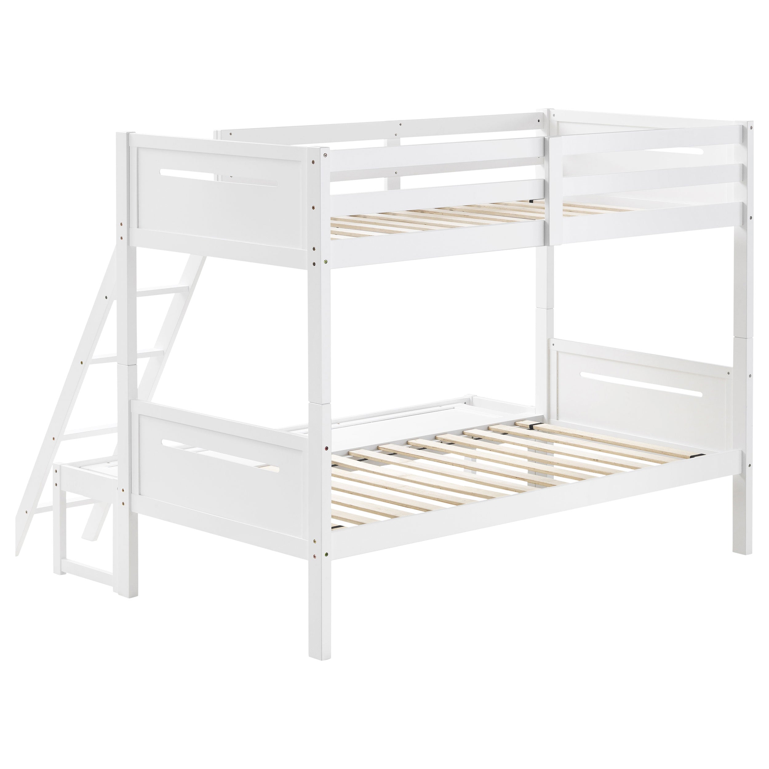 Littleton Wood Twin Over Full Bunk Bed Espresso