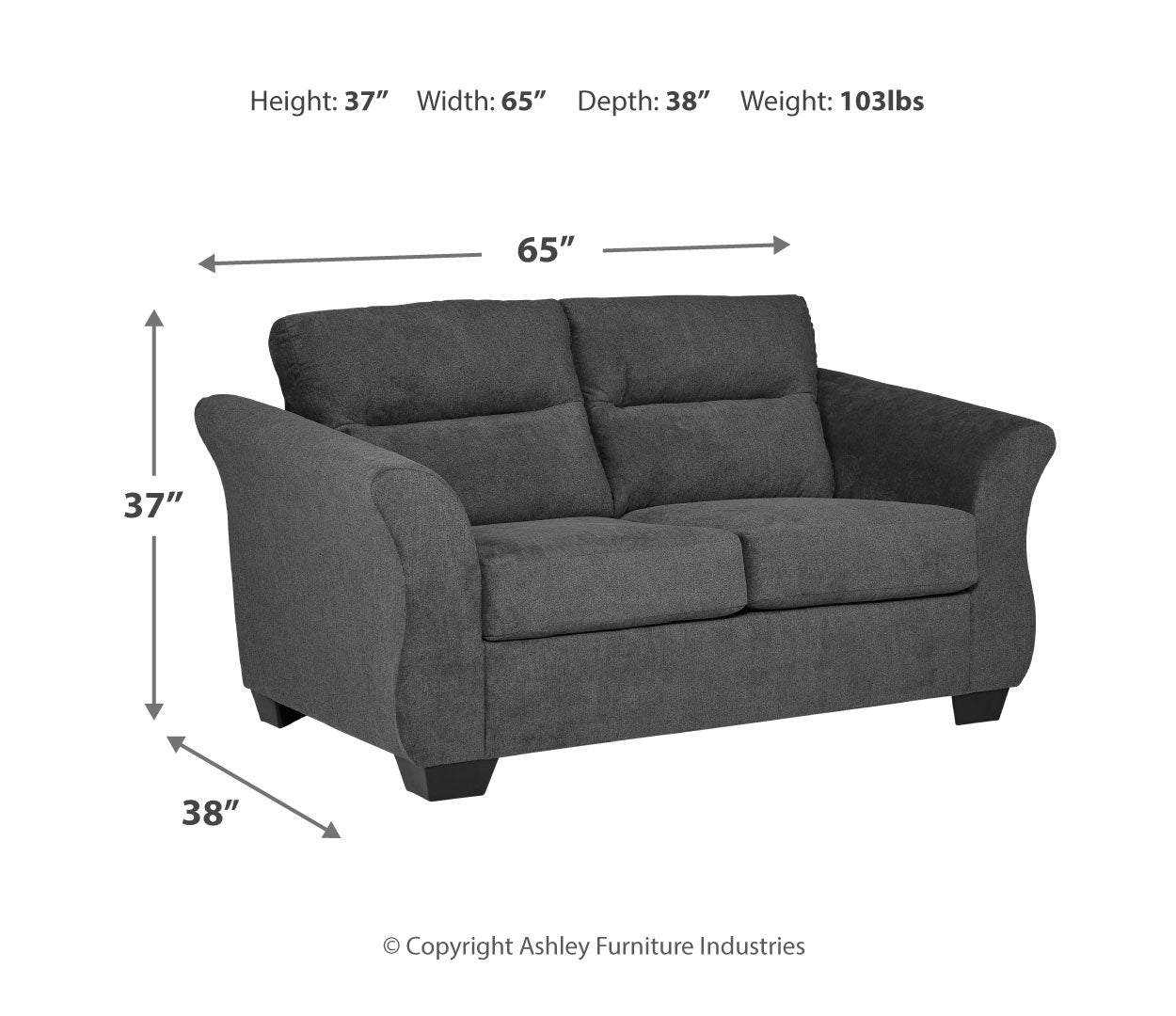 Miravel Sofa, Loveseat and Recliner