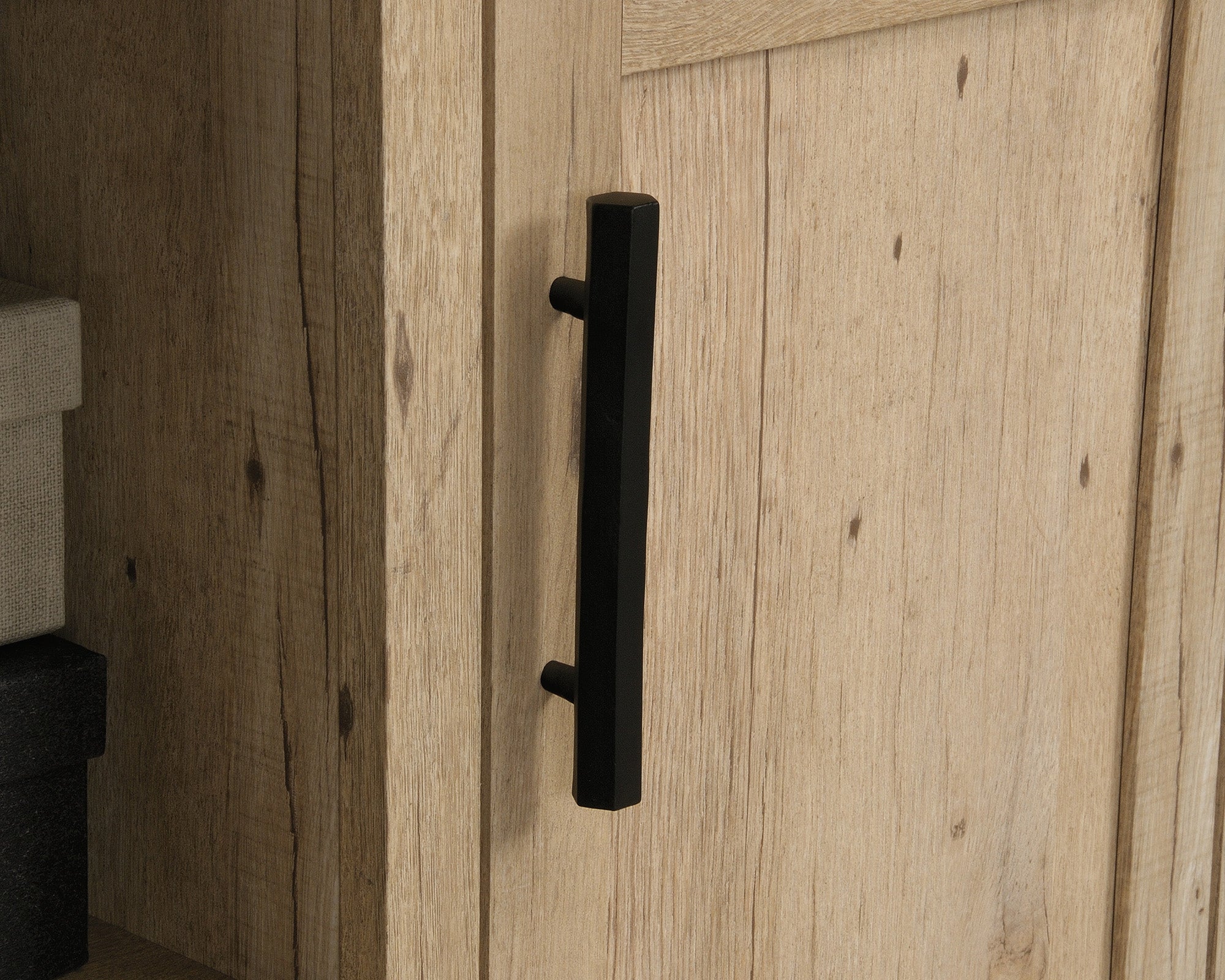 Aspen Post  Prime Oak Filing Cabinet with Drawer and Door