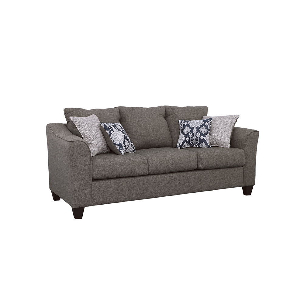 Coaster Salizar Flared Arm Sofa Grey Default Title