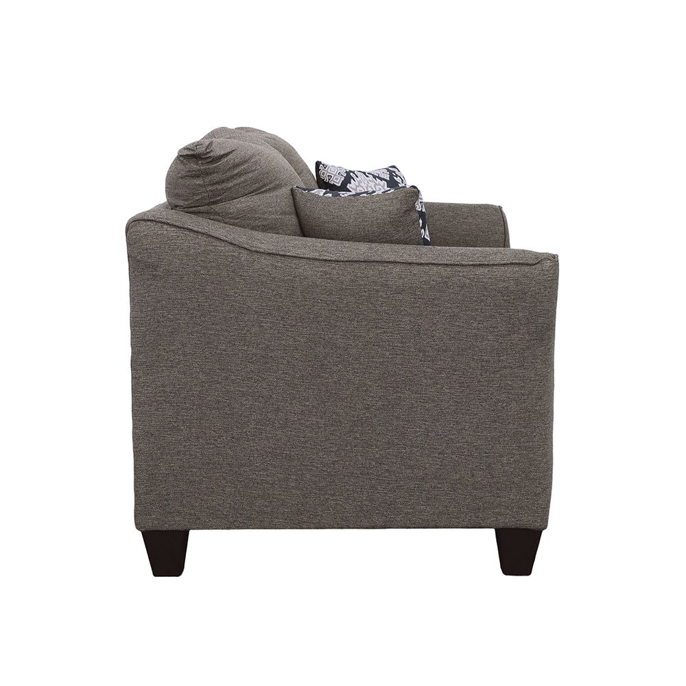 Coaster Salizar Flared Arm Loveseat Grey Default Title