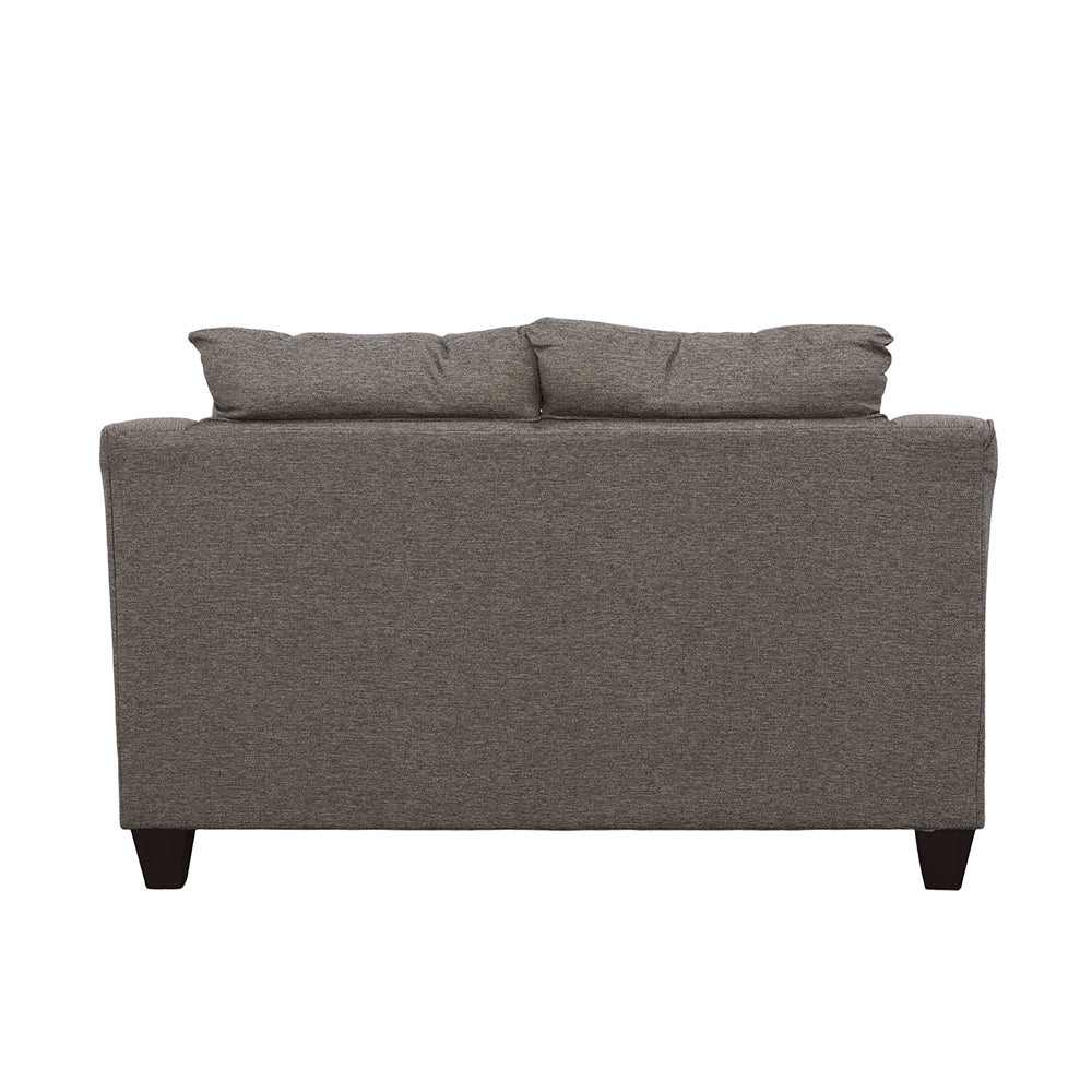 Coaster Salizar Flared Arm Loveseat Grey Default Title