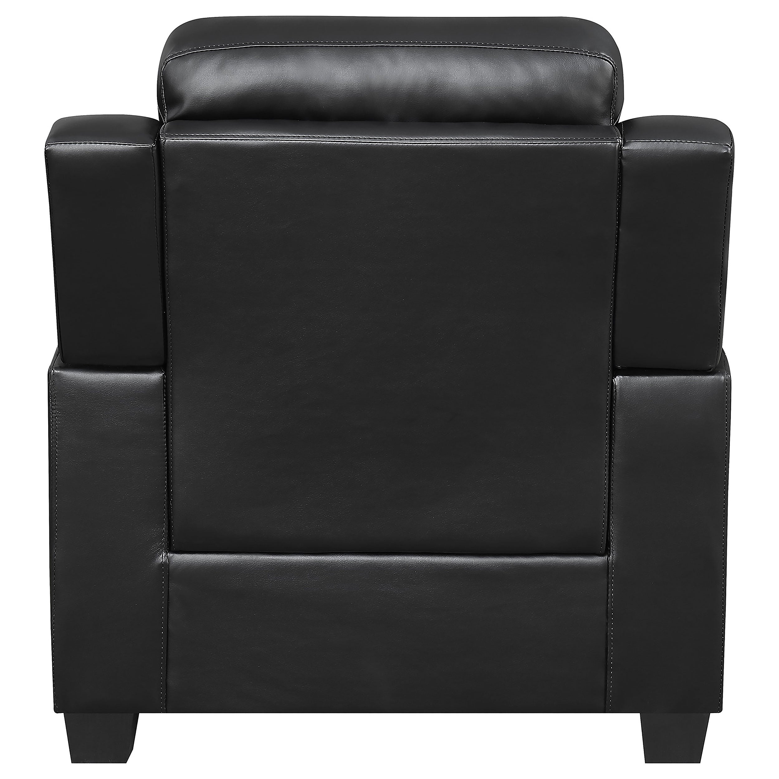 Coaster Finley Tufted Upholstered Chair Black Default Title