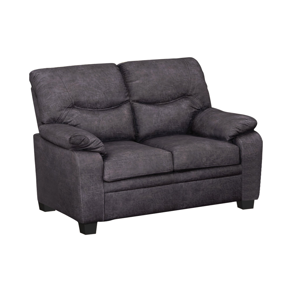 Coaster Meagan Pillow Top Arms Upholstered Loveseat Charcoal Default Title