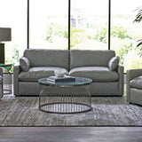 Coaster Grayson Sloped Arm Upholstered Sofa Grey Default Title