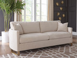 Coaster Corliss Upholstered Arched Arms Sofa Beige Default Title