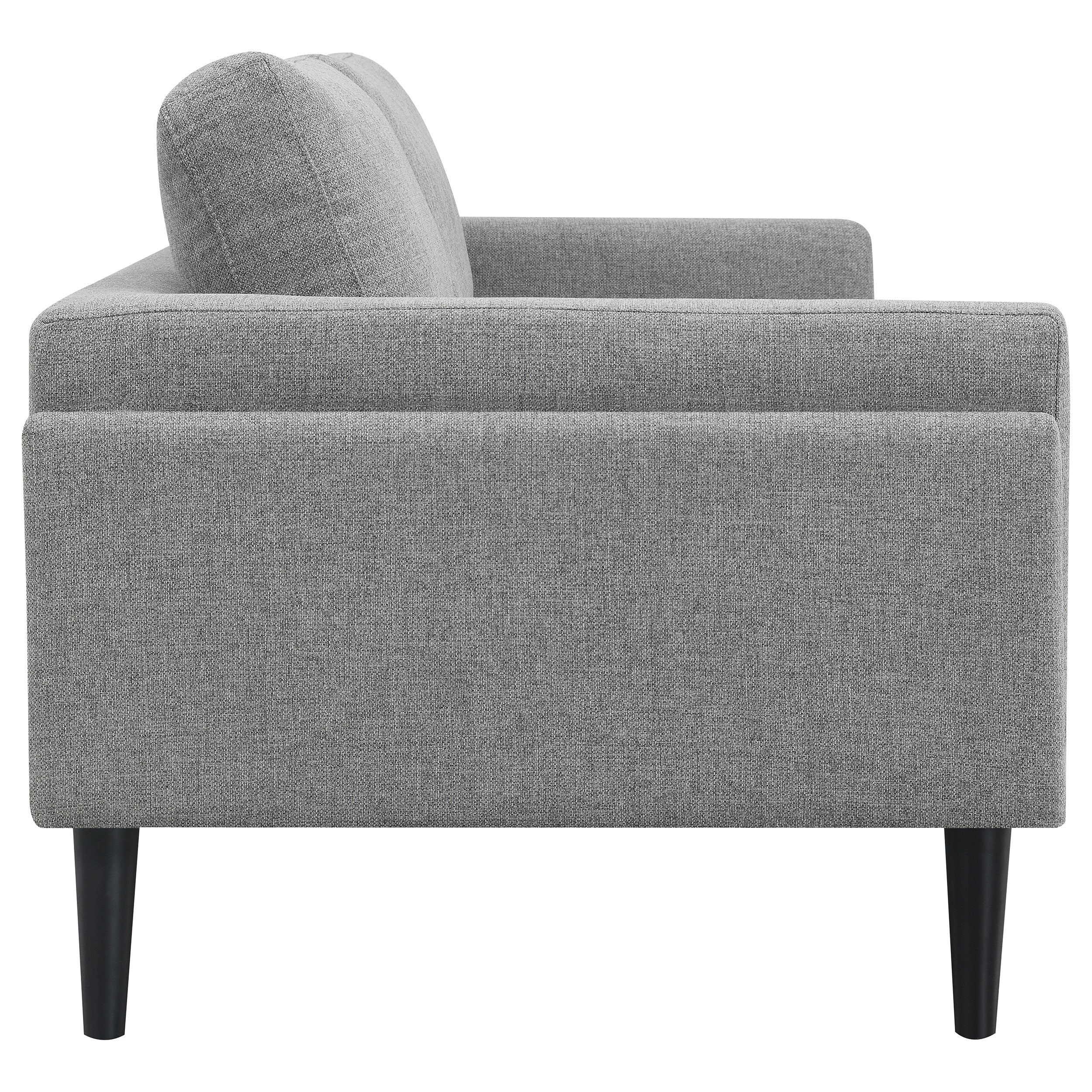 Coaster Rilynn Upholstered Track Arms Sofa Grey Default Title