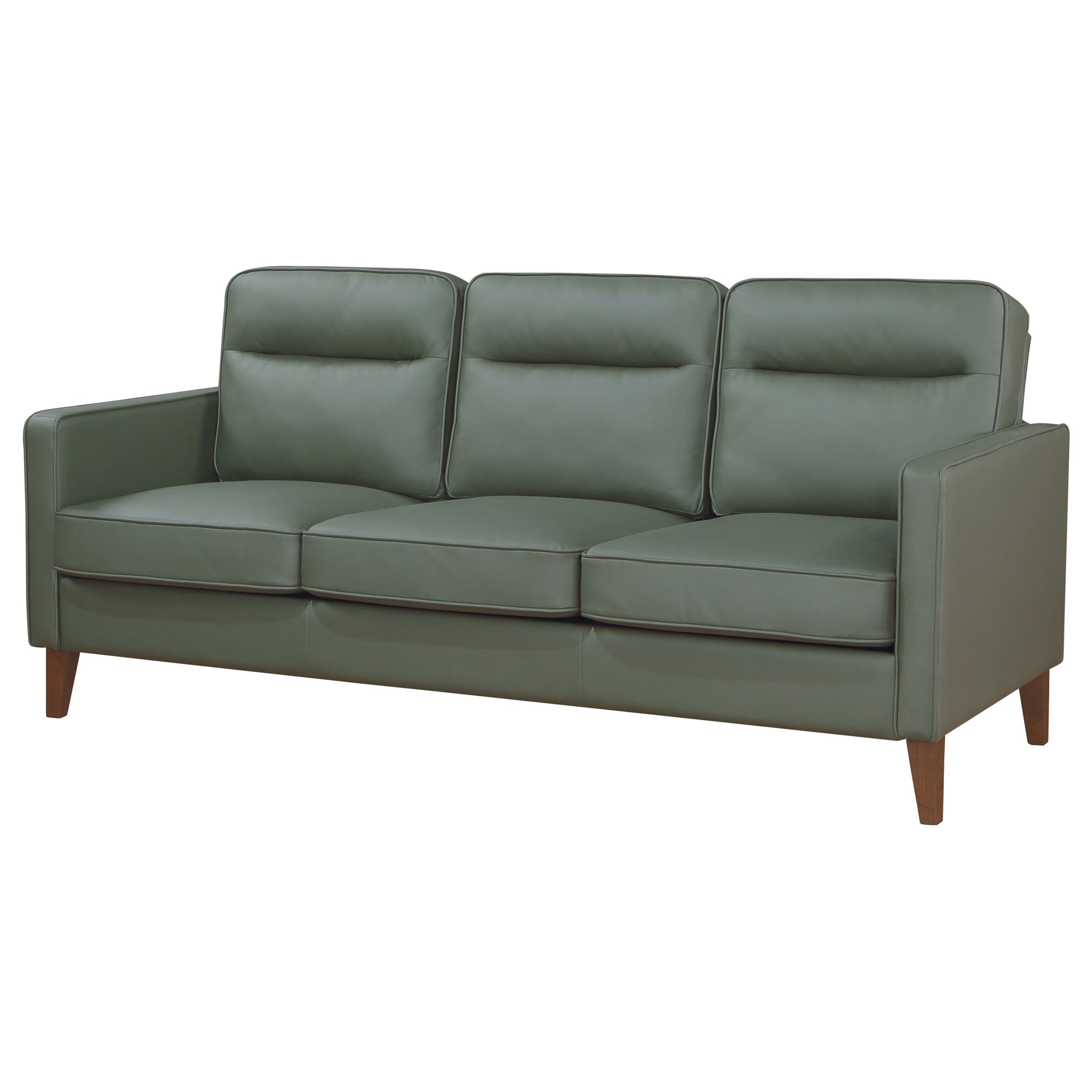 Coaster Jonah Upholstered Track Arm Sofa Green Default Title