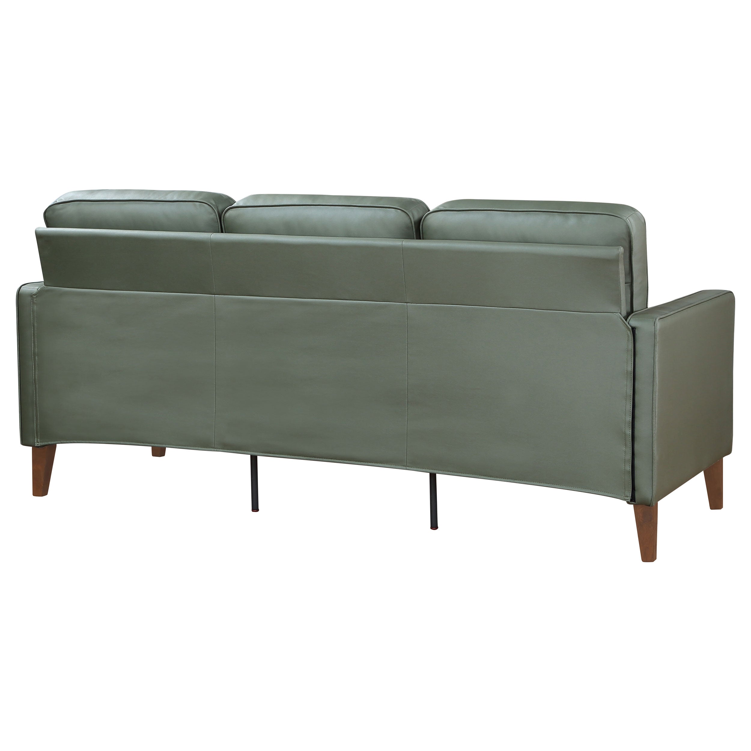 Coaster Jonah Upholstered Track Arm Sofa Green Default Title