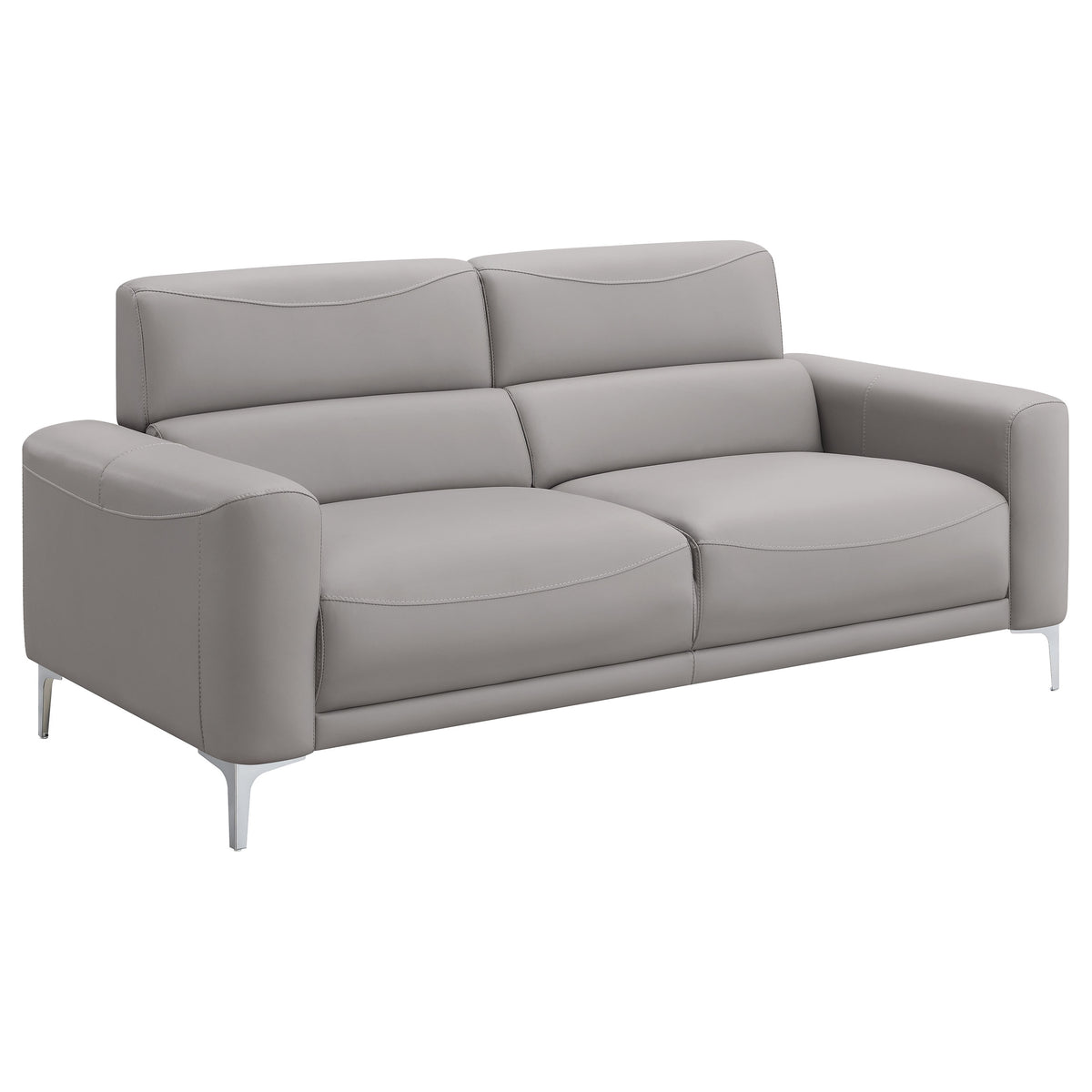 Coaster Glenmark Track Arm Upholstered Sofa Taupe Default Title