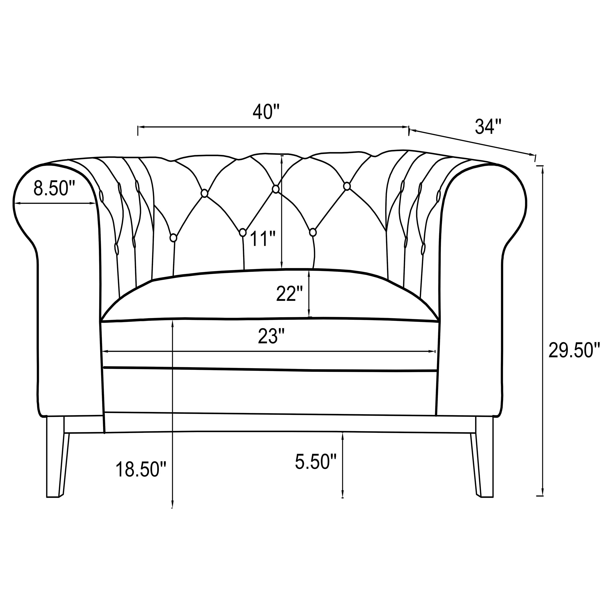 Coaster Sandrine Button Tufted Tuxedo Arms Sofa Camel Default Title