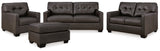 Belziani Sofa, Loveseat, Chair and Ottoman