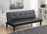 Coaster Katrina Tufted Upholstered Sofa Bed Black Default Title