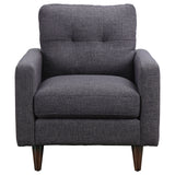 Coaster Watsonville Tufted Back Chair Grey Default Title