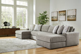 Avaliyah 4-Piece Double Chaise Sectional