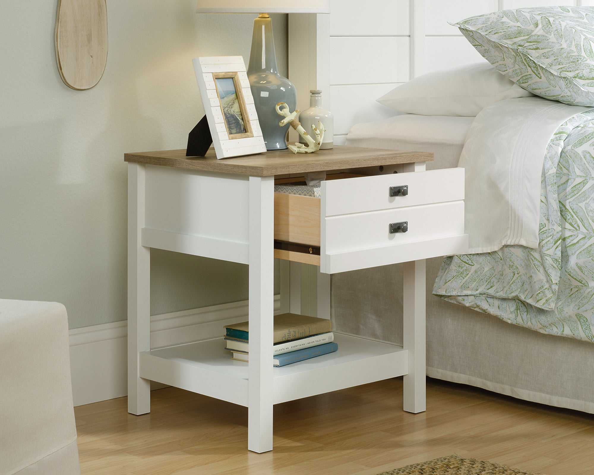 Cottage Road  Night Stand Soft White