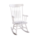 Coaster Gina Back Rocking Chair White Default Title