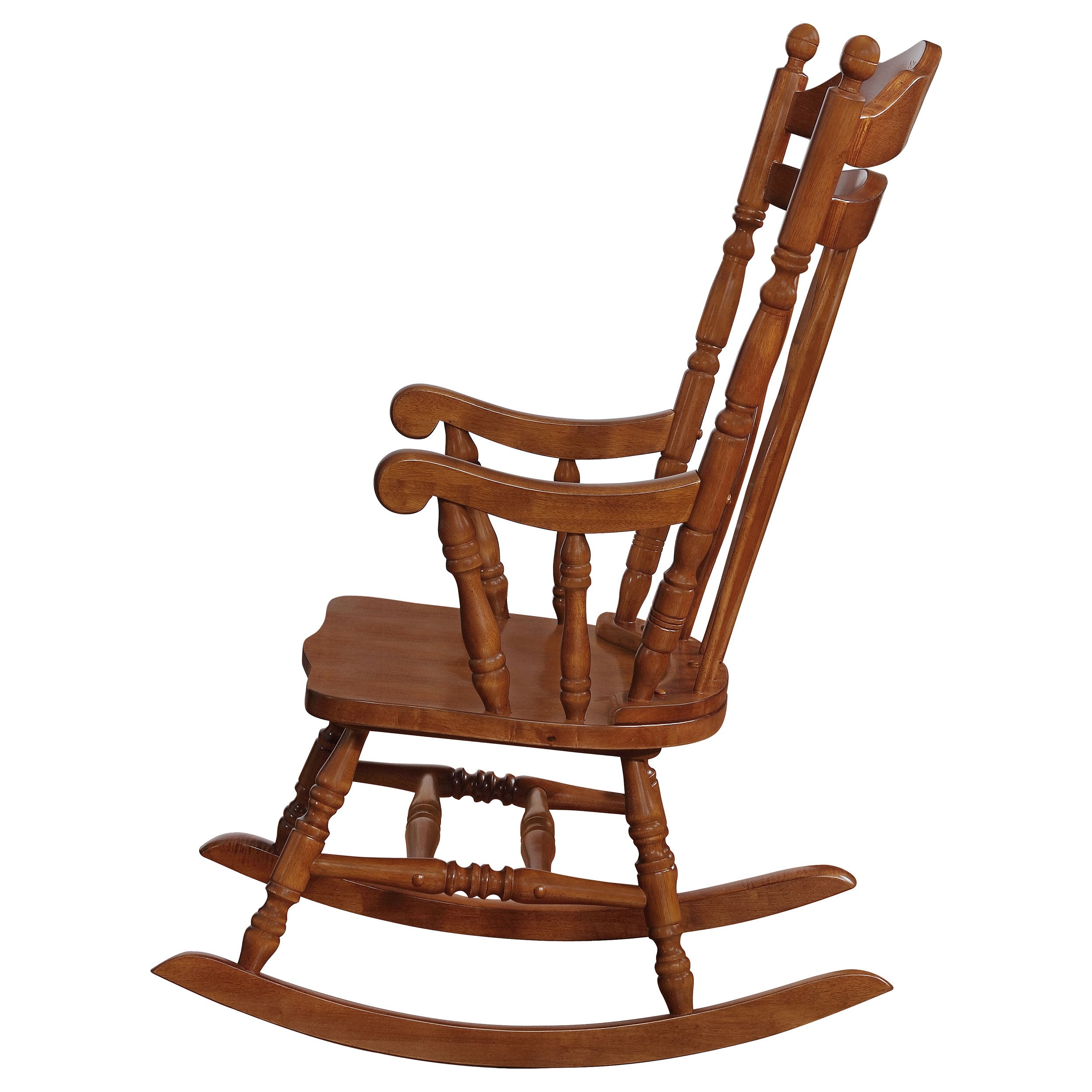 Coaster Aylin Rocking Chair Medium Brown Default Title