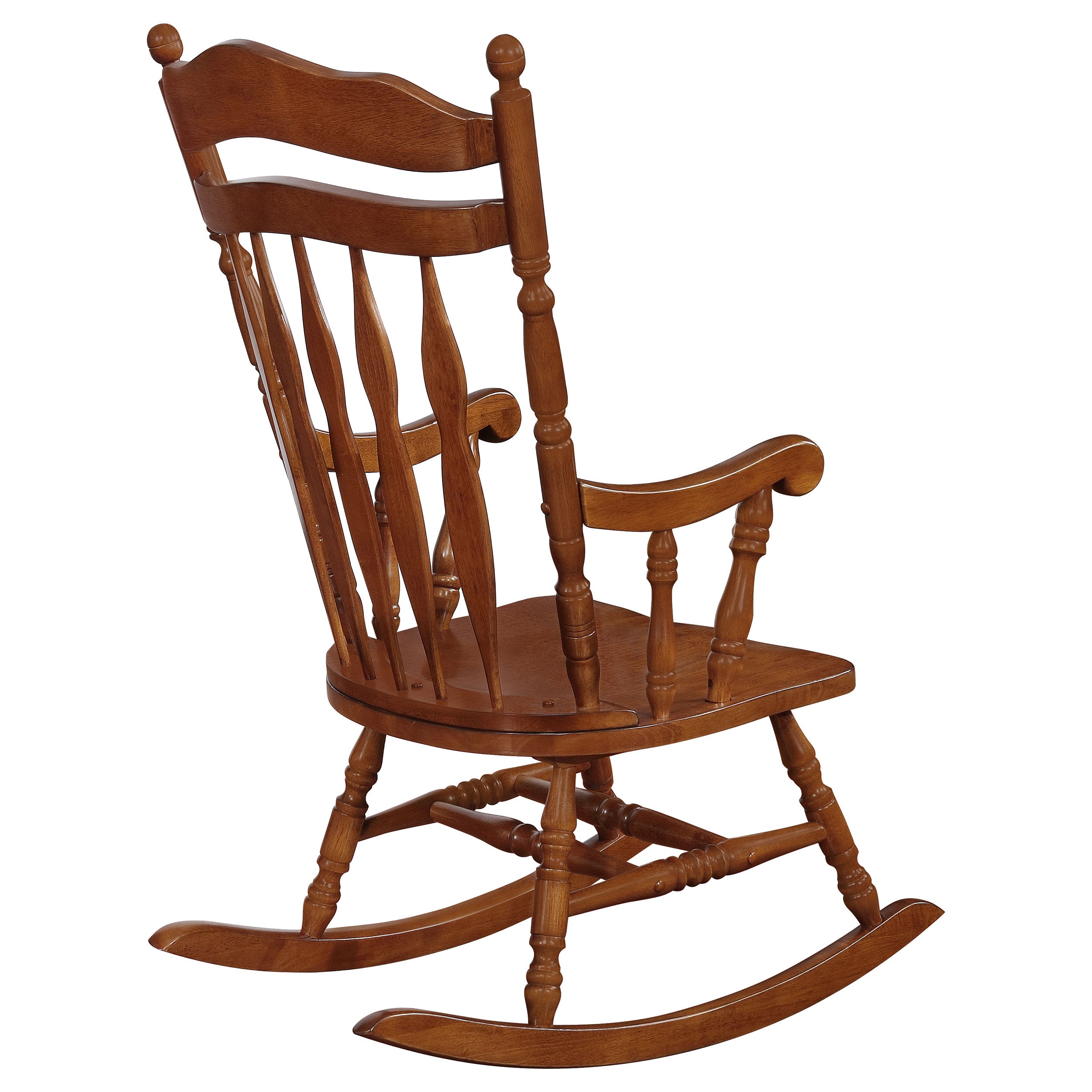 Coaster Aylin Rocking Chair Medium Brown Default Title