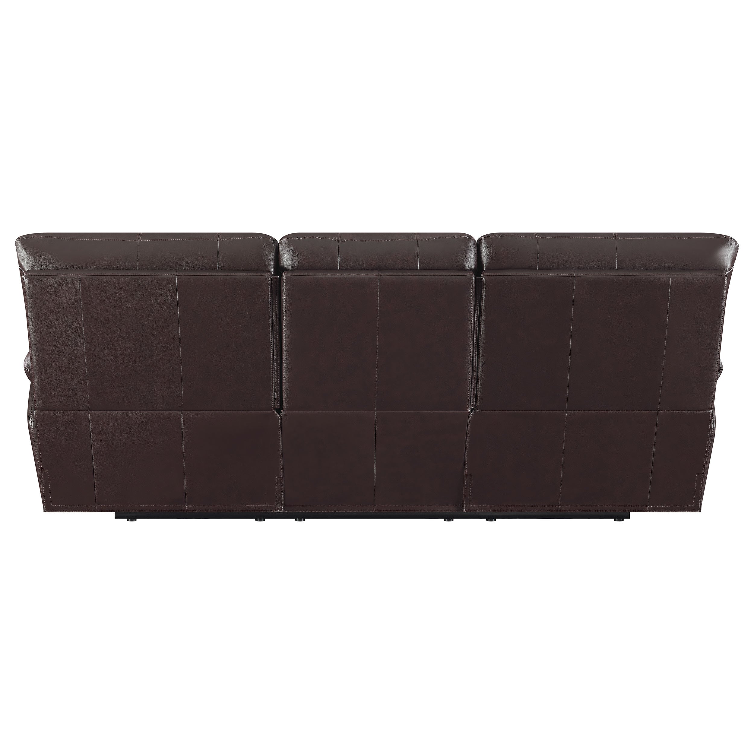 Coaster Clifford Pillow Top Arm Motion Sofa Chocolate Default Title