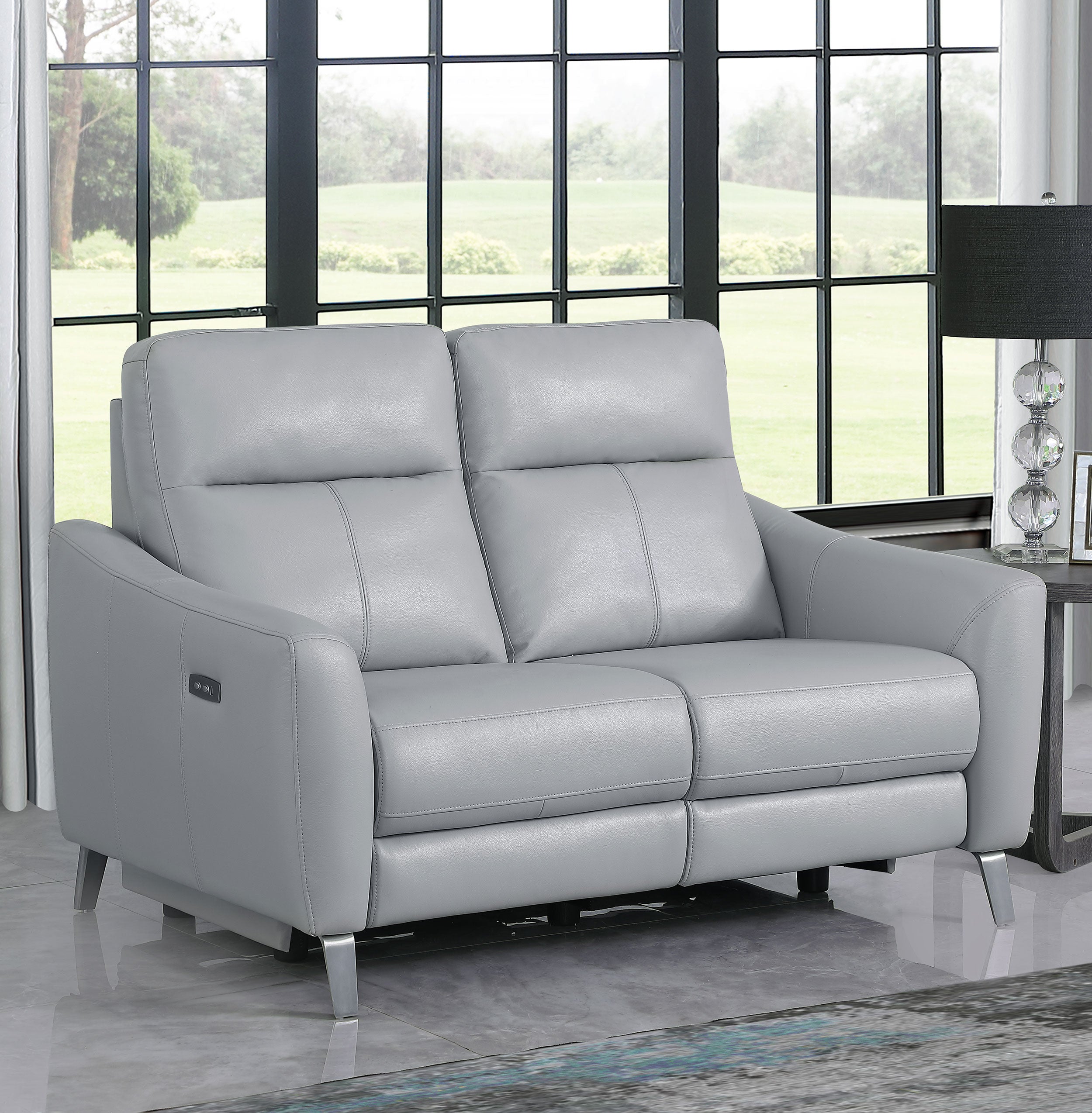 Coaster Derek Upholstered Power Loveseat Default Title