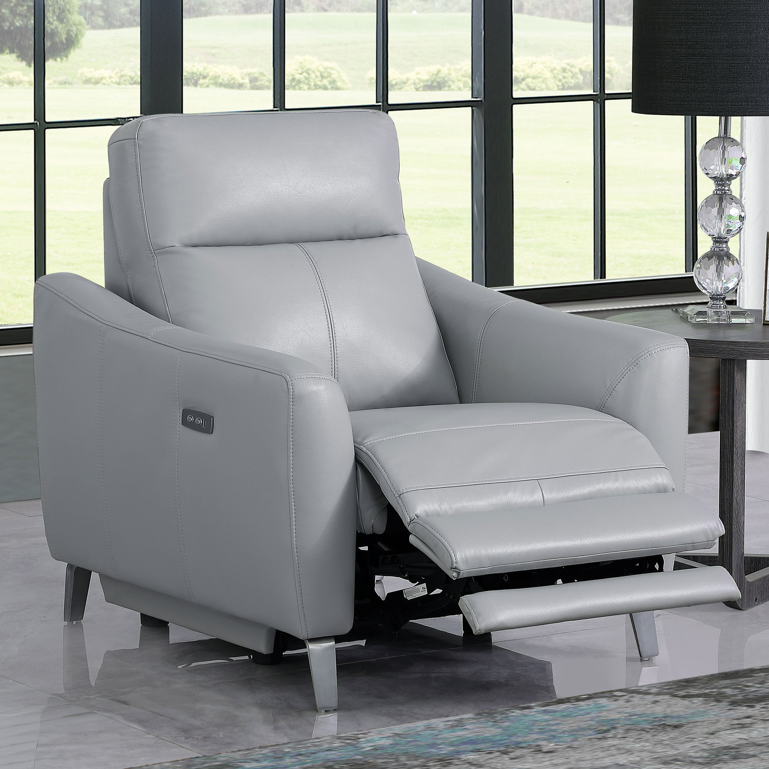 Coaster Derek Upholstered Power Recliner Default Title