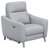 Coaster Derek Upholstered Power Recliner Default Title