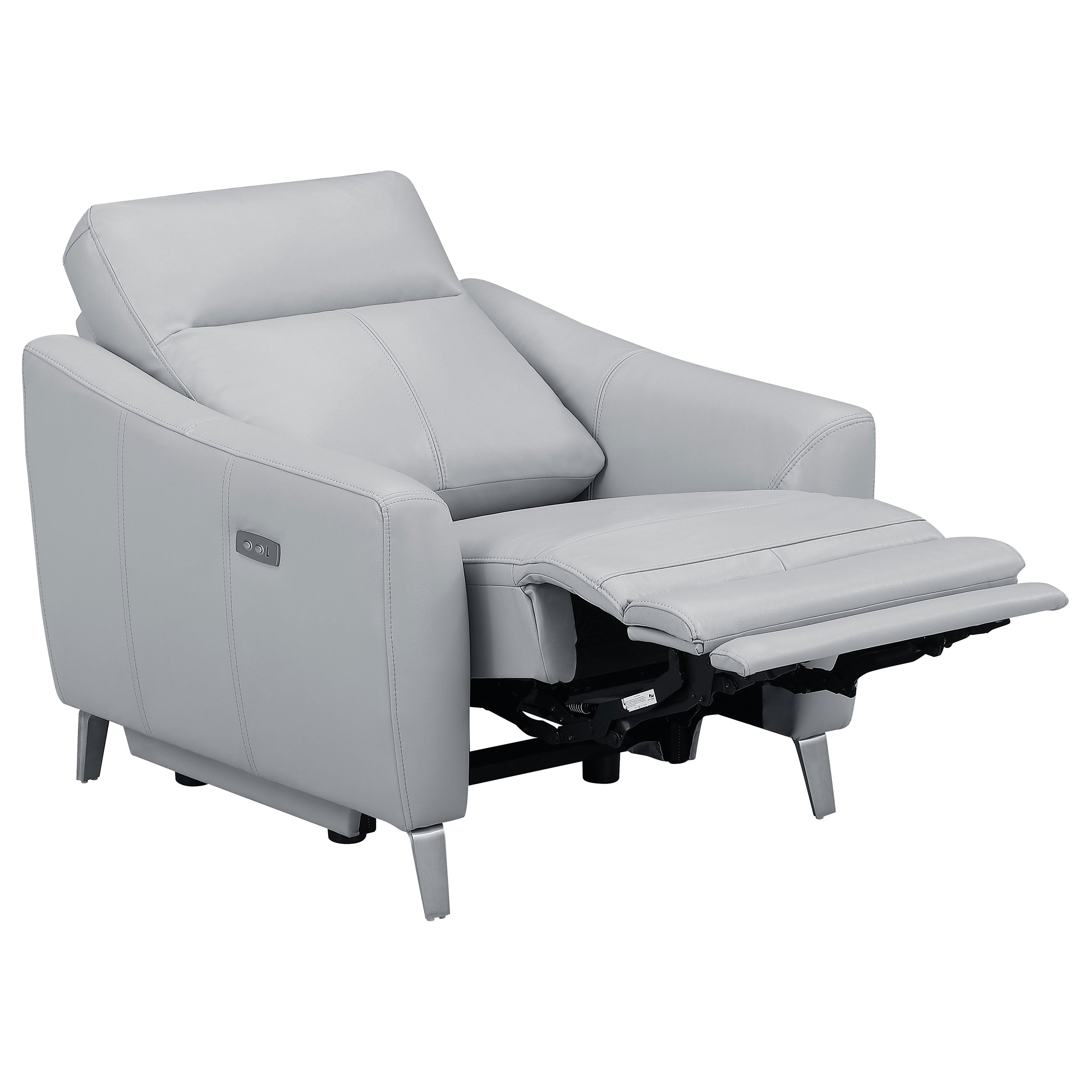 Coaster Derek Upholstered Power Recliner Default Title