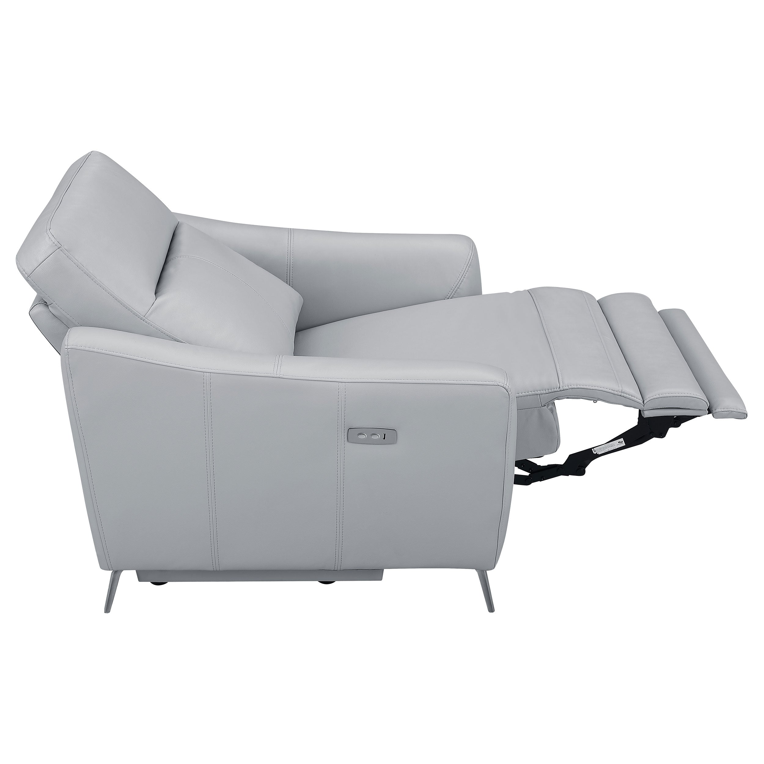 Coaster Derek Upholstered Power Recliner Default Title