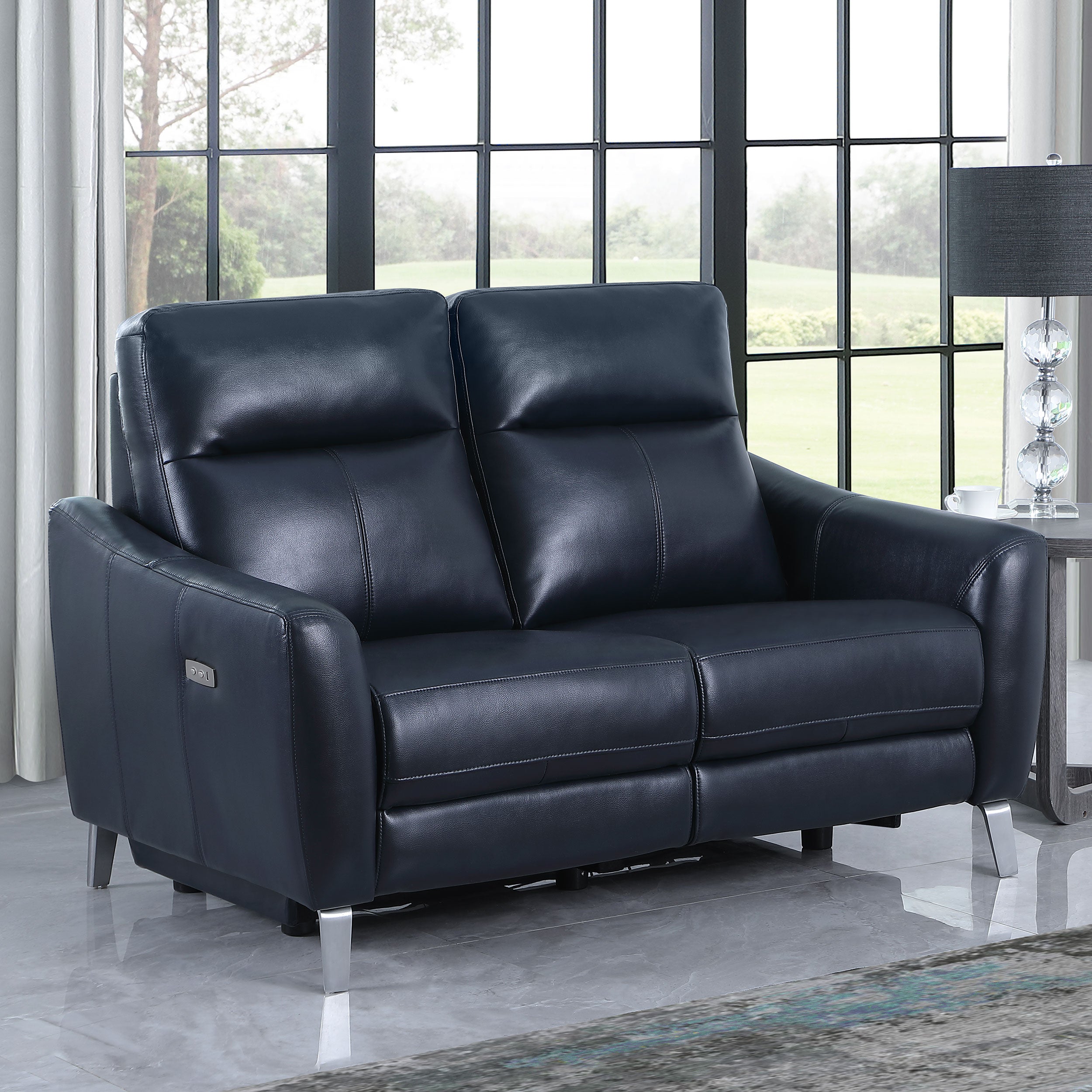 Coaster Derek Upholstered Power Loveseat Default Title