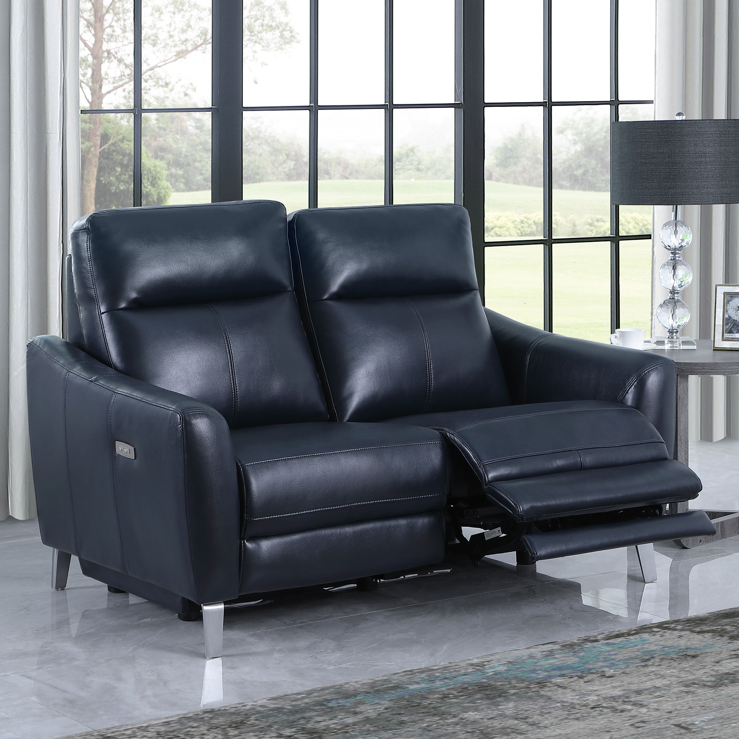 Coaster Derek Upholstered Power Loveseat Default Title