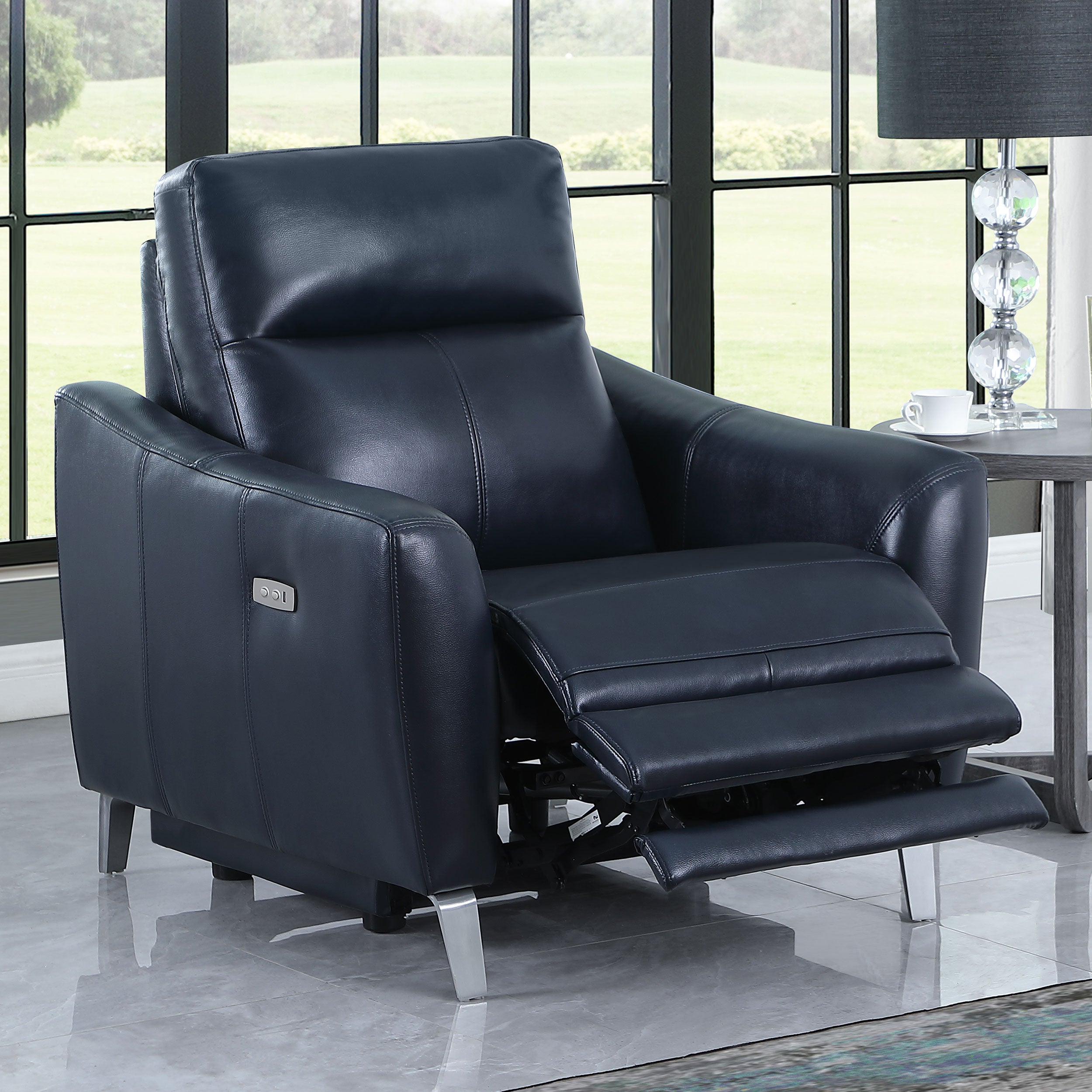 Coaster Derek Upholstered Power Recliner Default Title