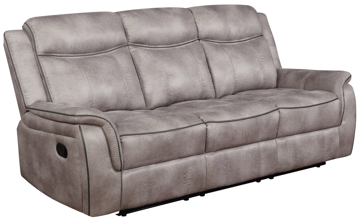 Coaster Lawrence Upholstered Tufted Back Motion Sofa Default Title