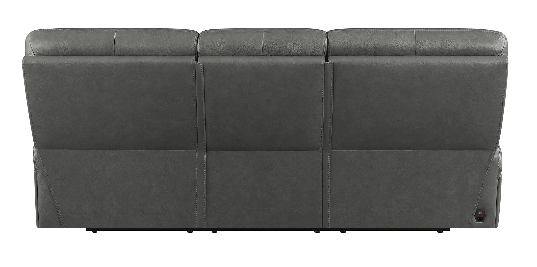 Coaster Longport Upholstered Power Sofa Charcoal Default Title