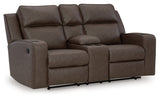 Lavenhorne DBL Rec Loveseat w/Console