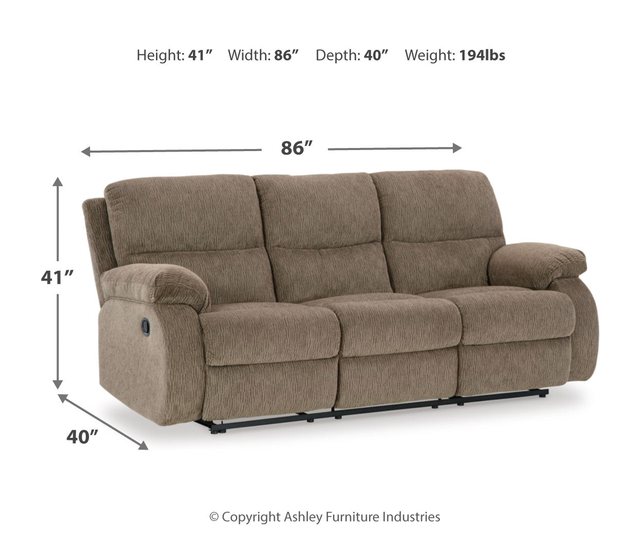 Scranto Sofa, Loveseat and Recliner