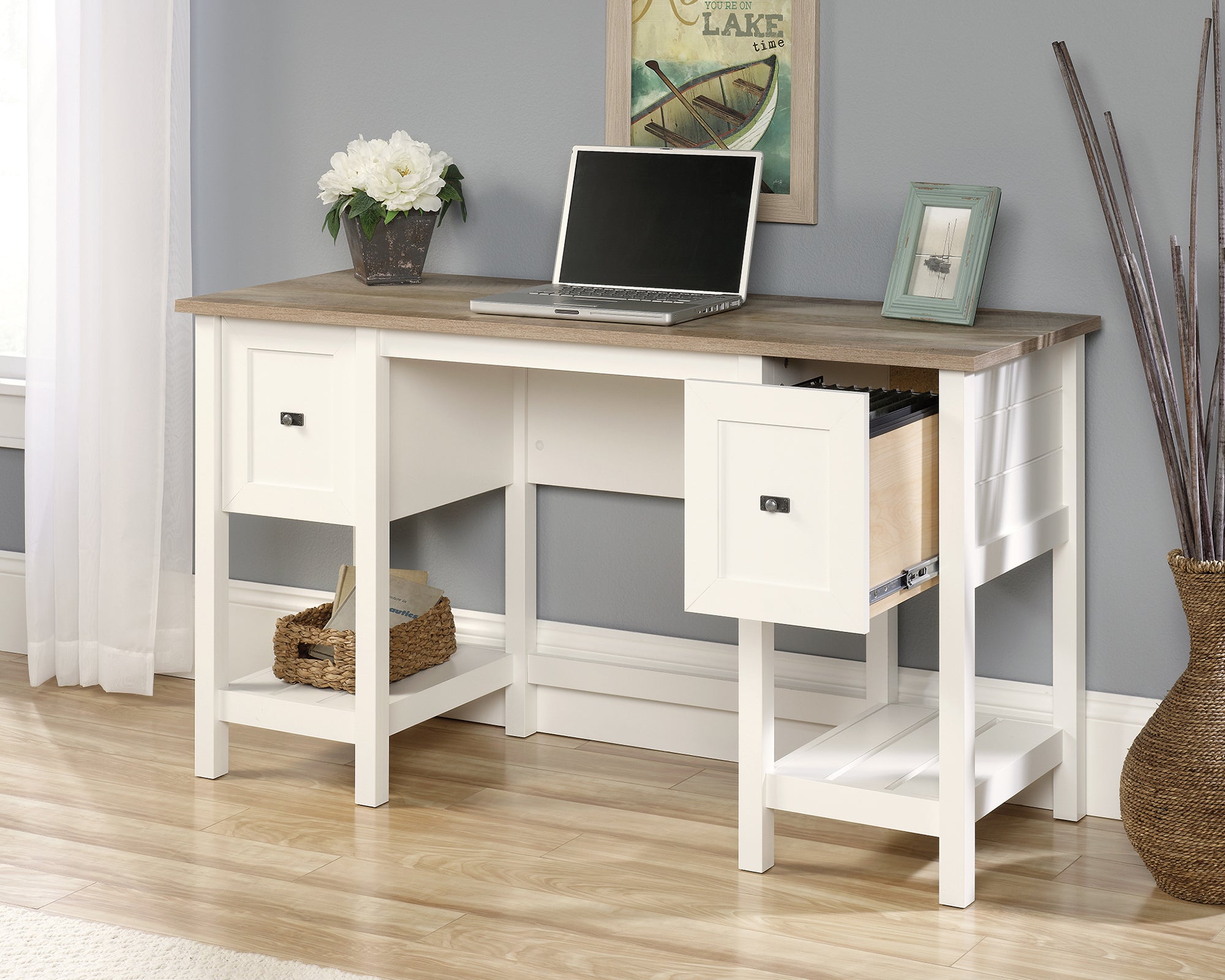 Cottage Road  Desk Soft White