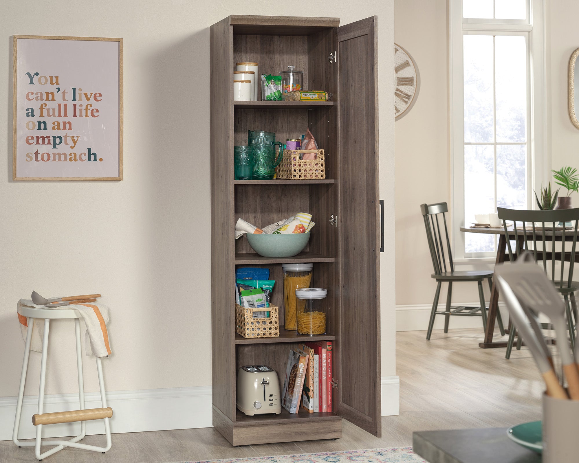 HomePlus Kitchen Storage Cabinet in Salt Oak